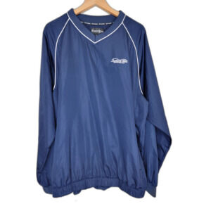 FootJoy V-neck Windbreaker Navy Pullover - XL